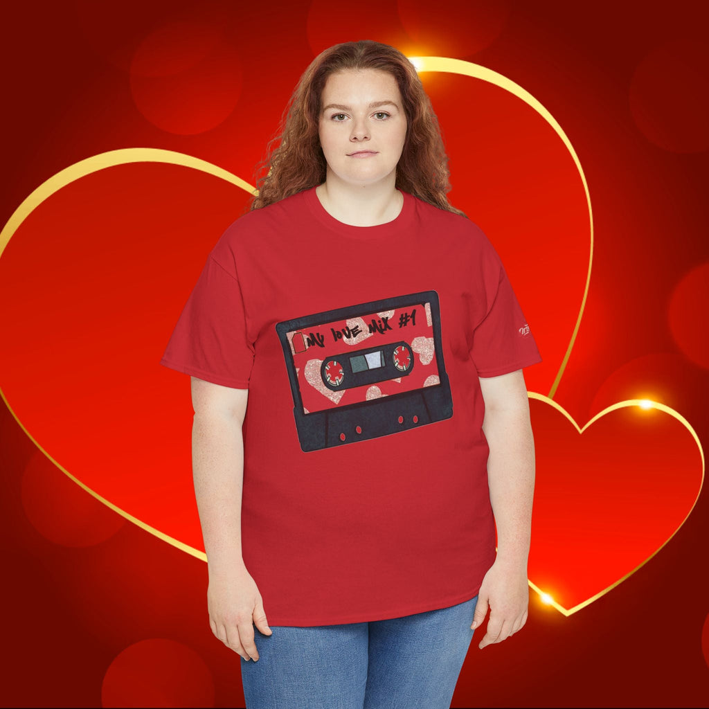 Valentine's Day My Love Mix— Vintage Mix Tape Graphic T-Shirt - 314 Originals