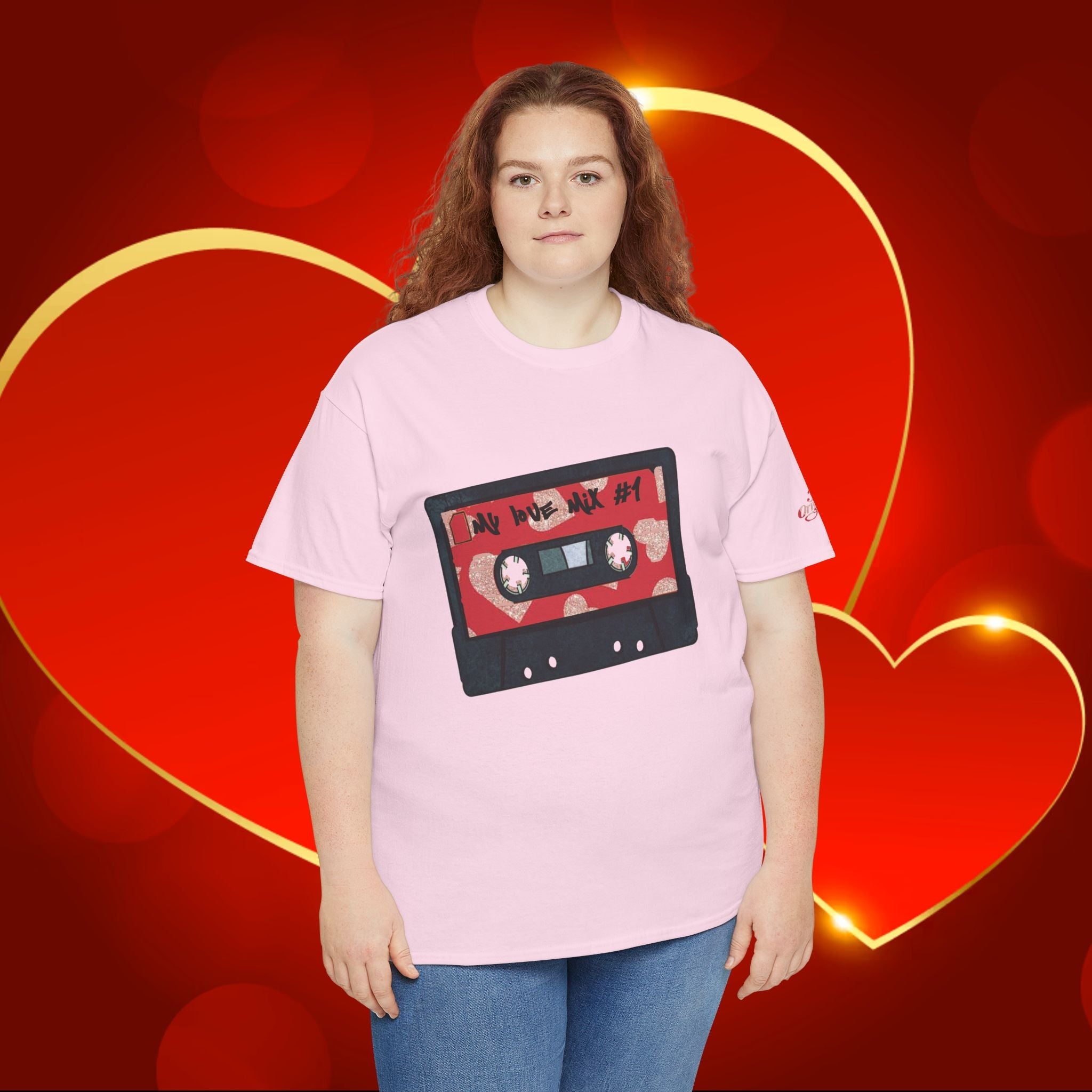 Valentine's Day My Love Mix— Vintage Mix Tape Graphic T-Shirt - 314 Originals