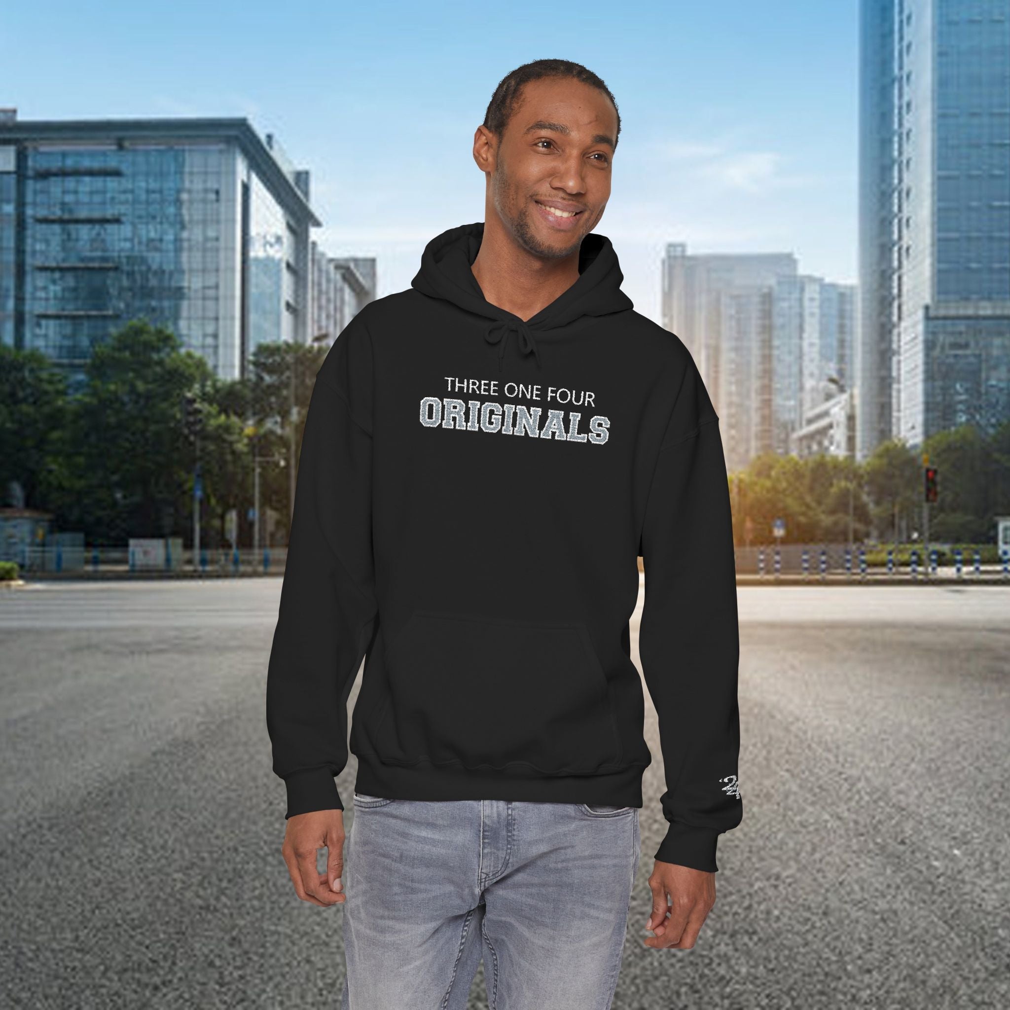 Vintage Text Three One Four Hoodie - 314 Originals