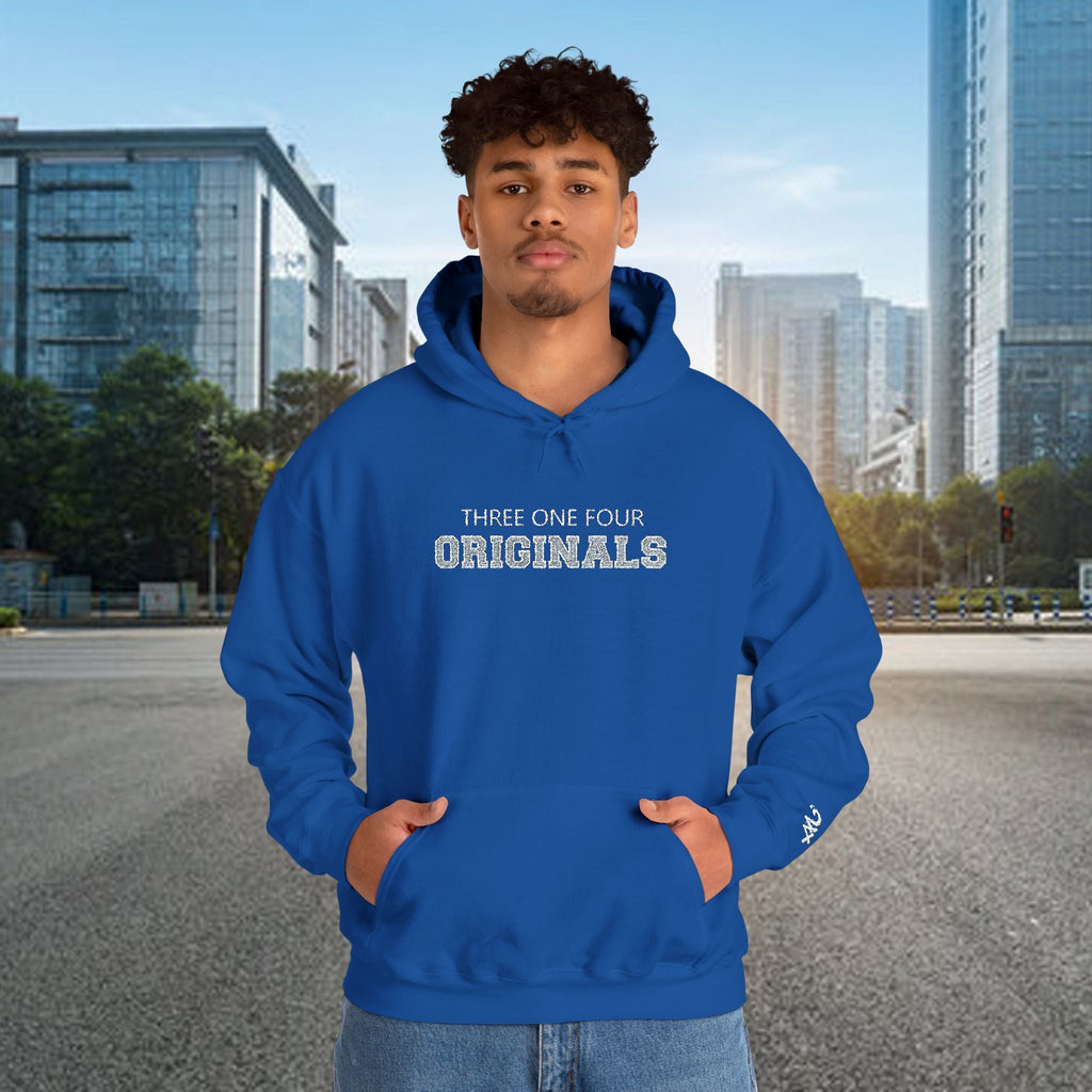 Vintage Text Three One Four Hoodie - 314 Originals