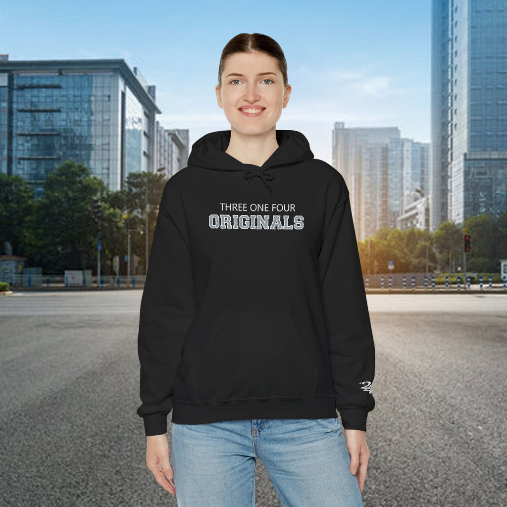 Vintage Text Three One Four Hoodie - 314 Originals