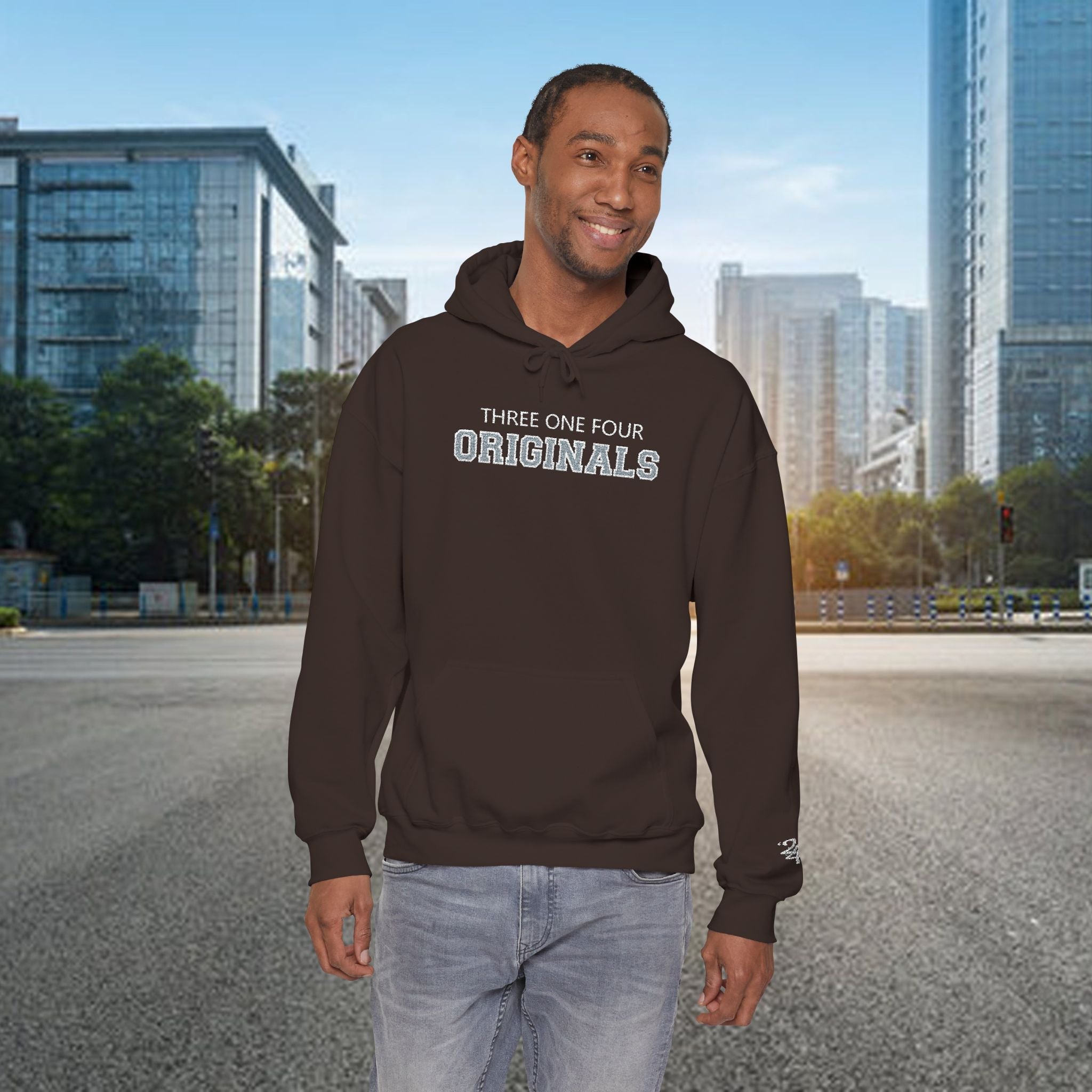 Vintage Text Three One Four Hoodie - 314 Originals