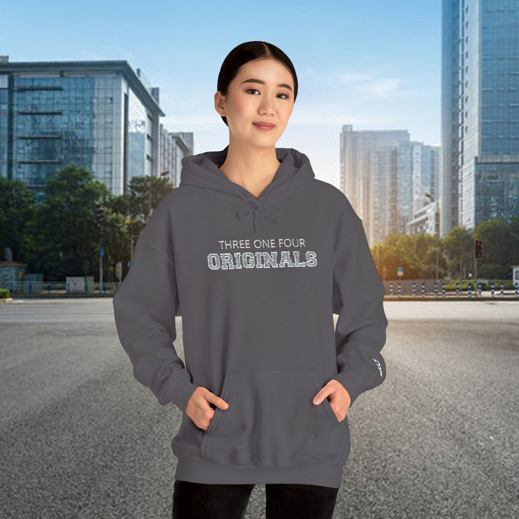 Vintage Text Three One Four Hoodie - 314 Originals