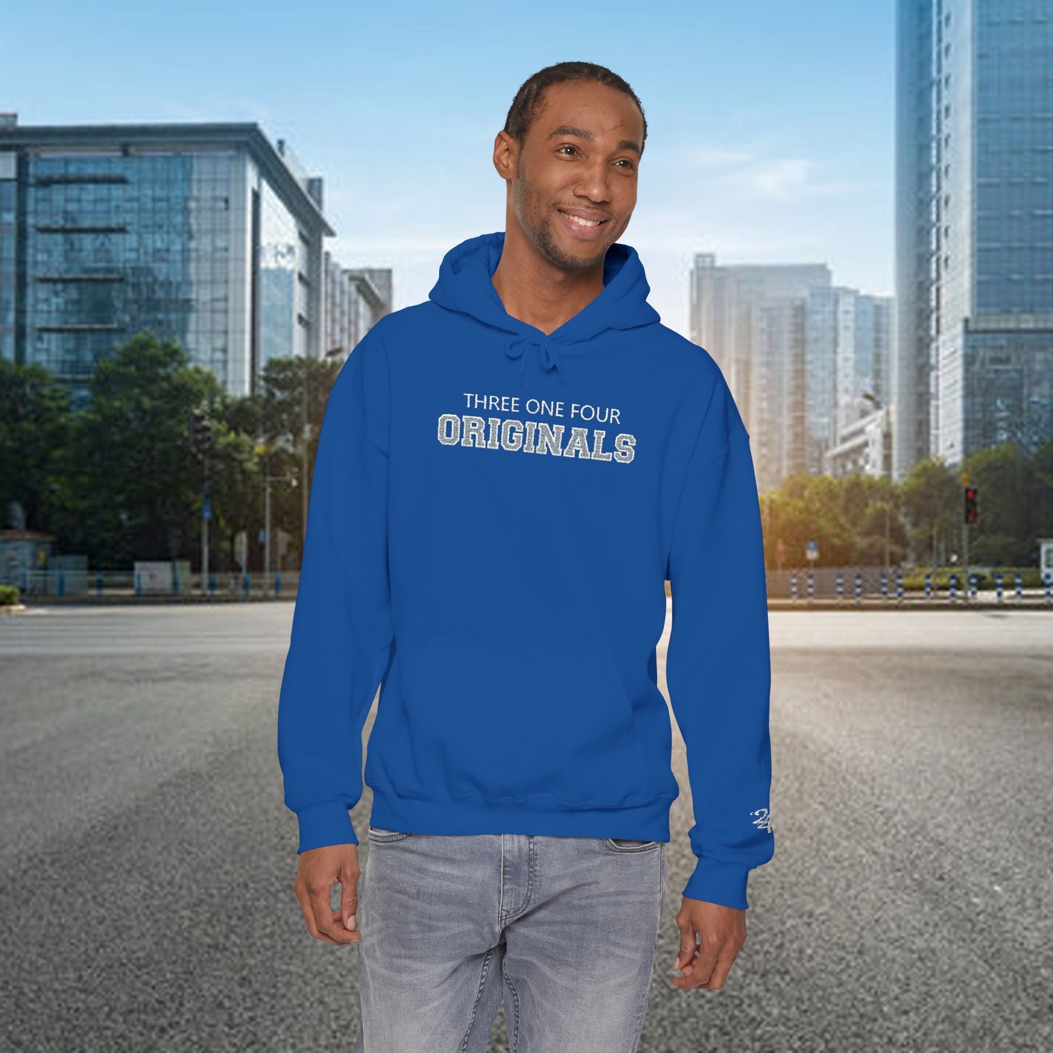 Vintage Text Three One Four Hoodie - 314 Originals