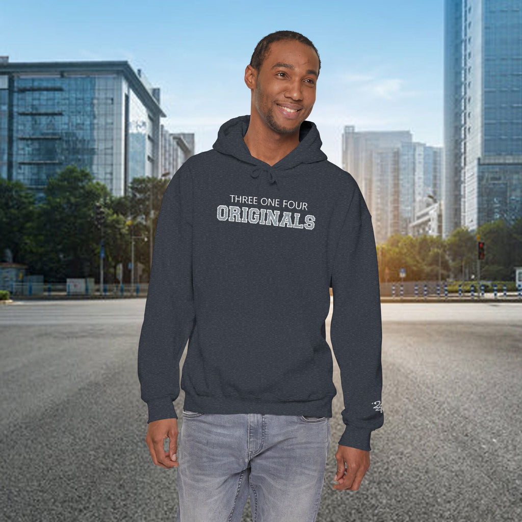 Vintage Text Three One Four Hoodie - 314 Originals