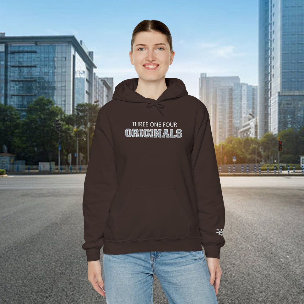 Vintage Text Three One Four Hoodie - 314 Originals