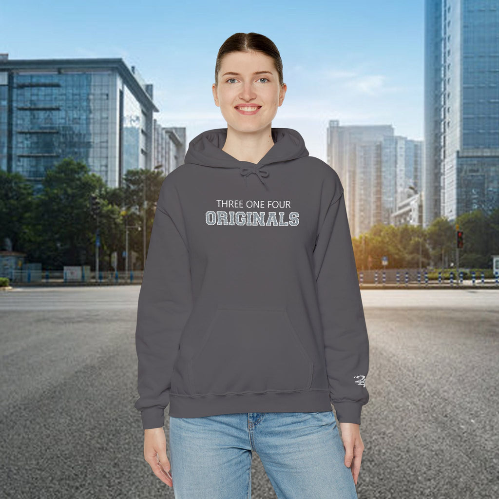Vintage Text Three One Four Hoodie - 314 Originals