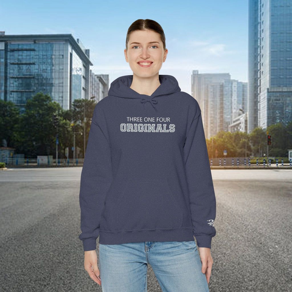 Vintage Text Three One Four Hoodie - 314 Originals