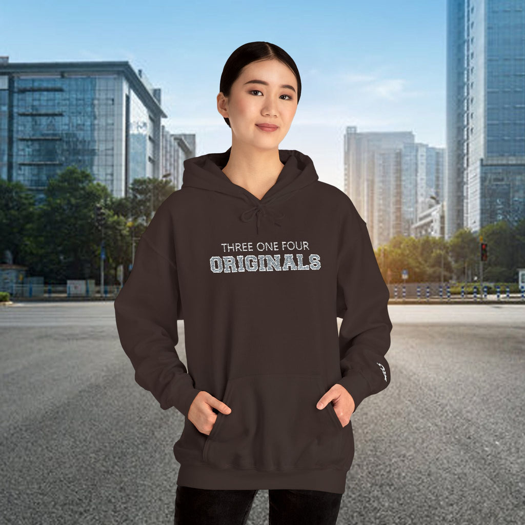 Vintage Text Three One Four Hoodie - 314 Originals