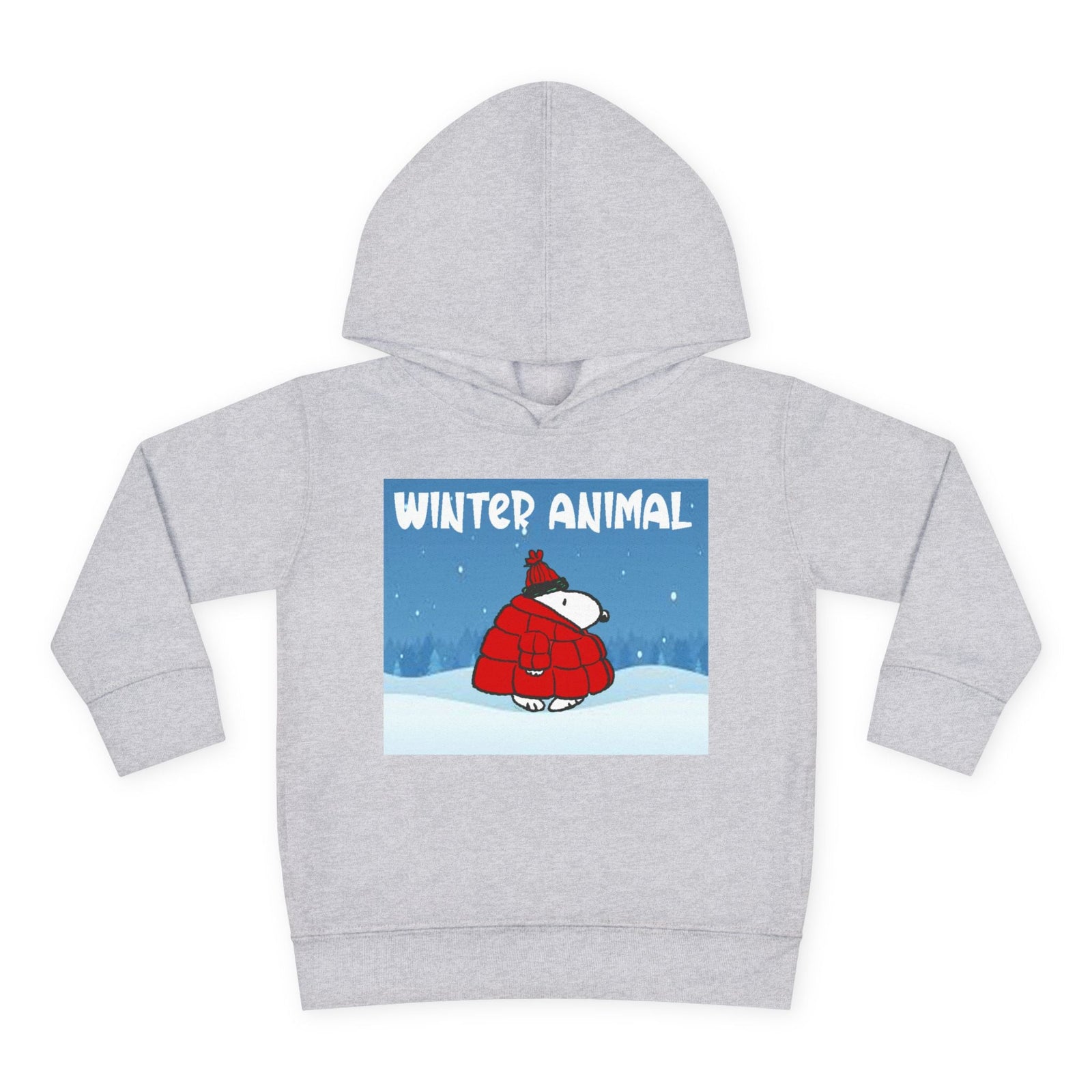 "Winter Animal" Toddler Hoodie Pullover - 314 Originals