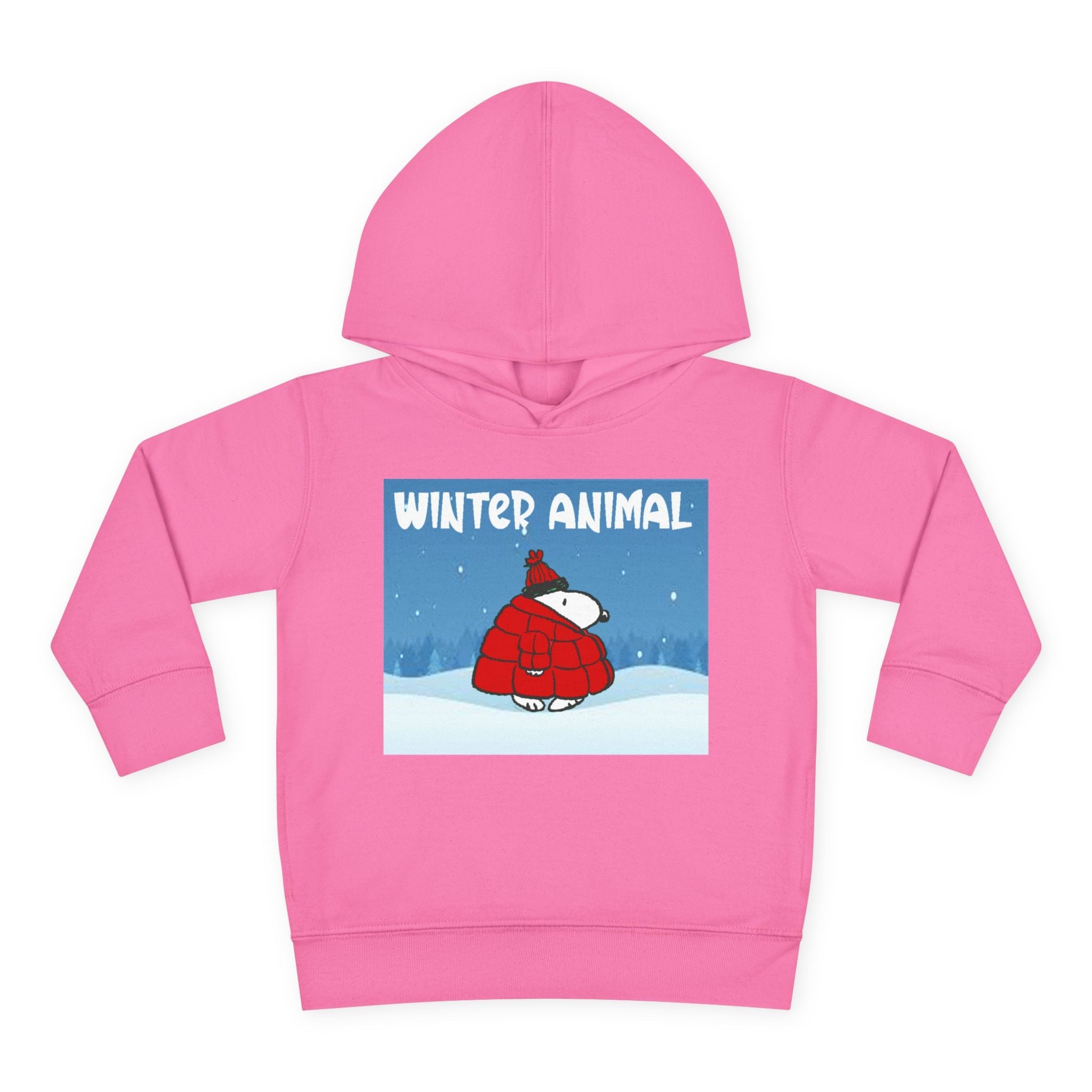 "Winter Animal" Toddler Hoodie Pullover - 314 Originals