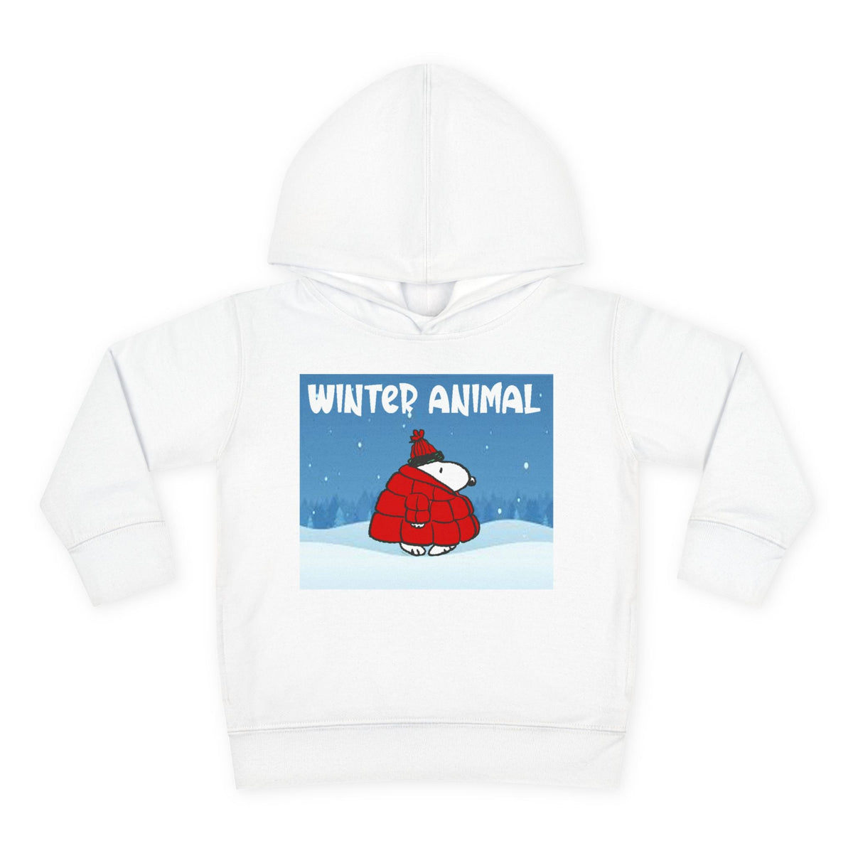 "Winter Animal" Toddler Hoodie Pullover - 314 Originals