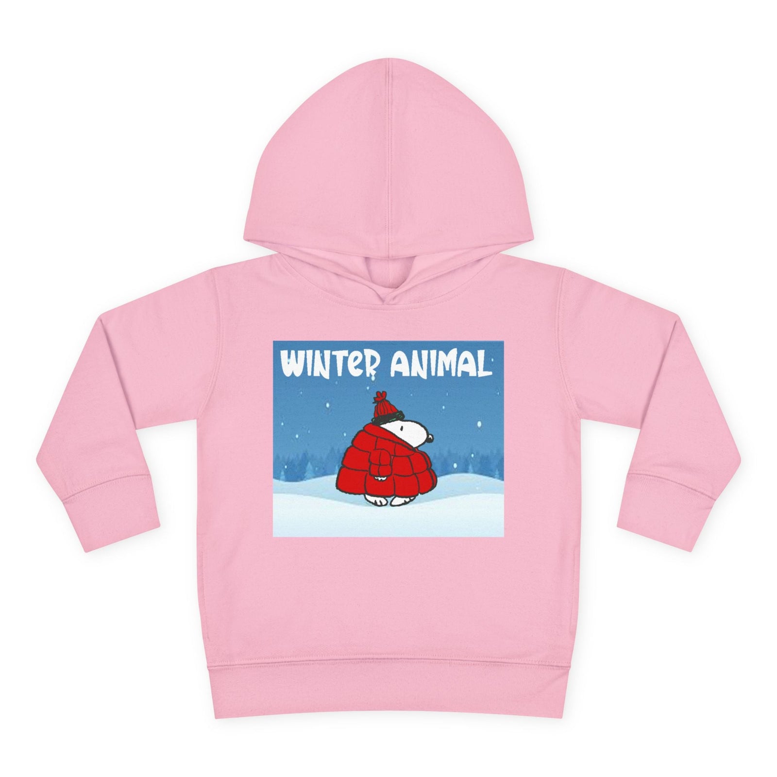 "Winter Animal" Toddler Hoodie Pullover - 314 Originals
