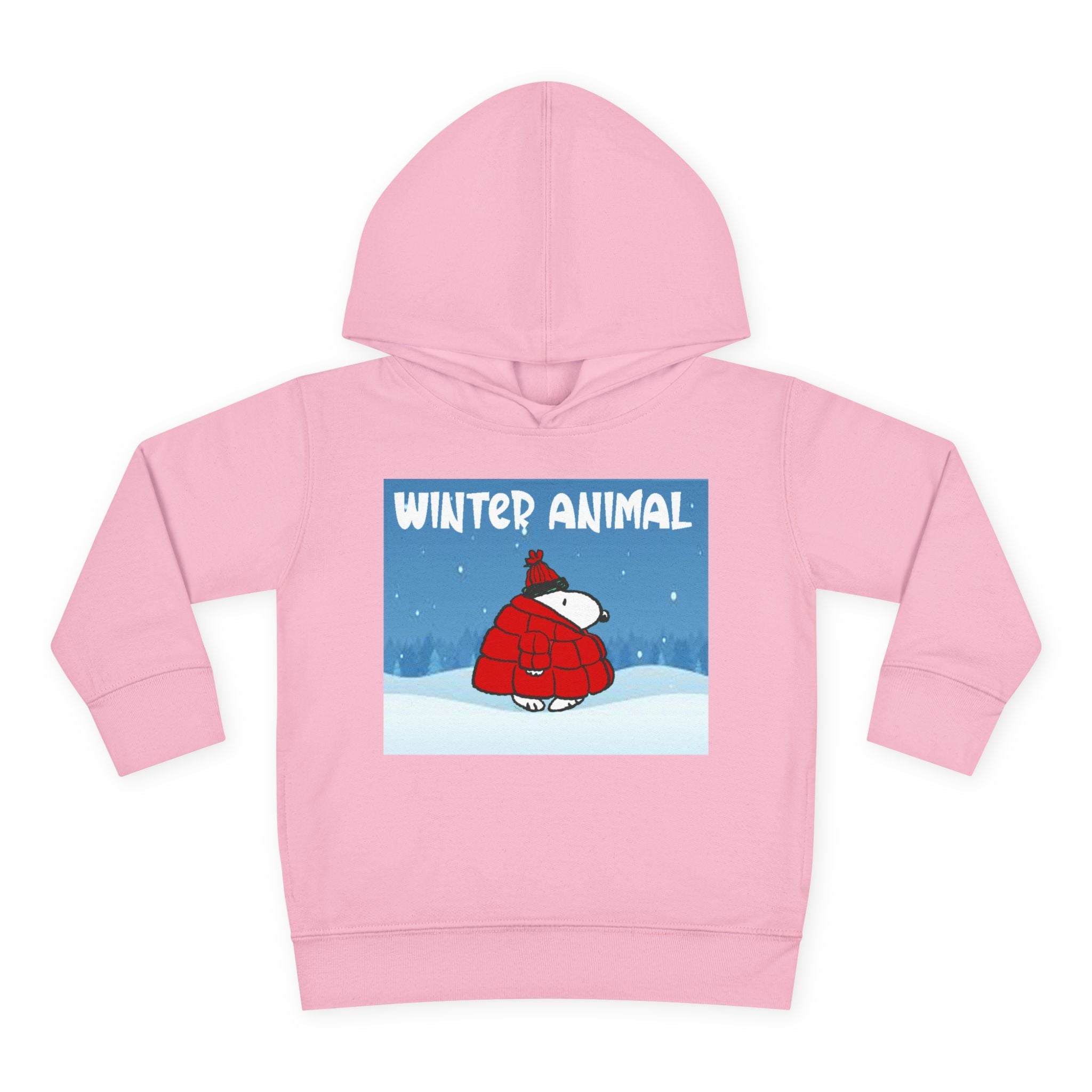 "Winter Animal" Toddler Hoodie Pullover - 314 Originals