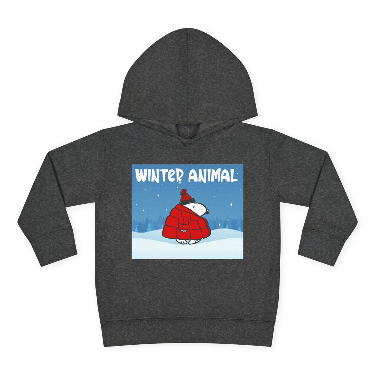 "Winter Animal" Toddler Hoodie Pullover - 314 Originals