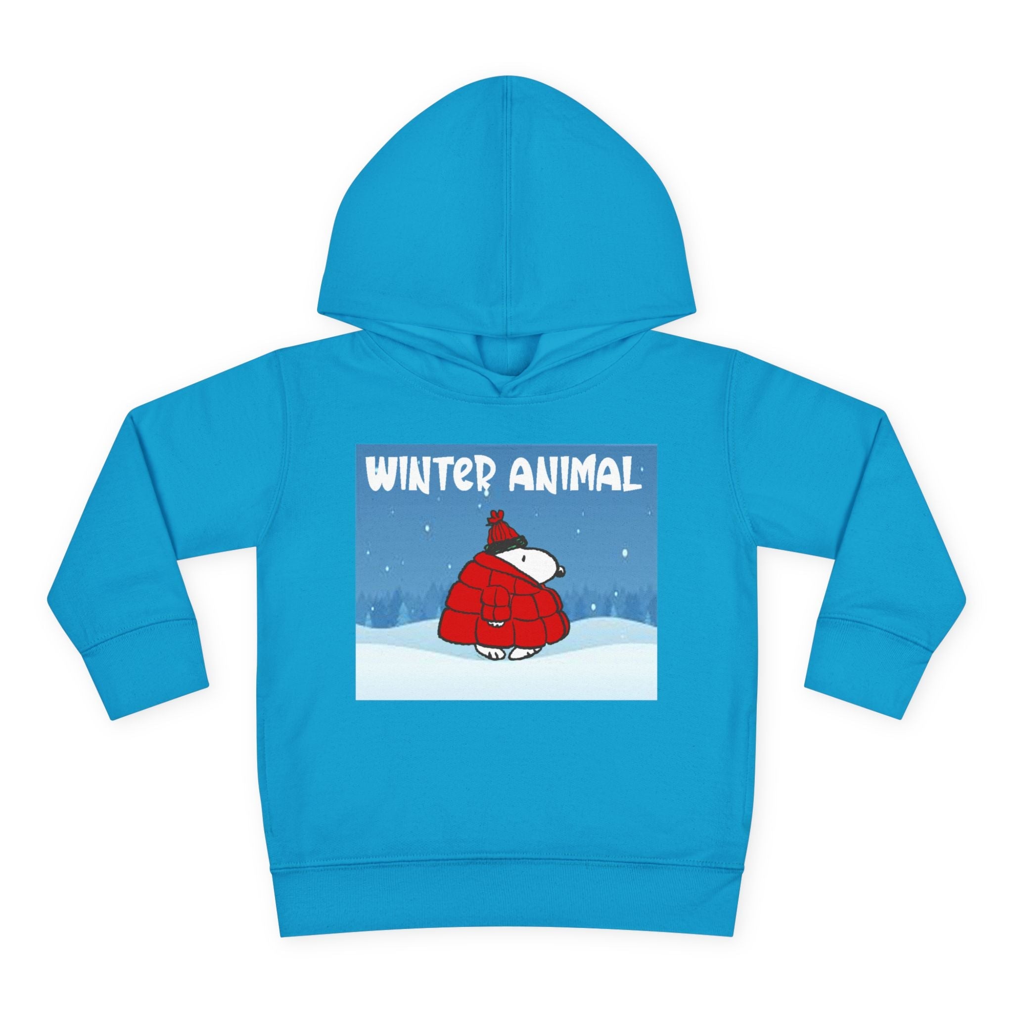 "Winter Animal" Toddler Hoodie Pullover - 314 Originals