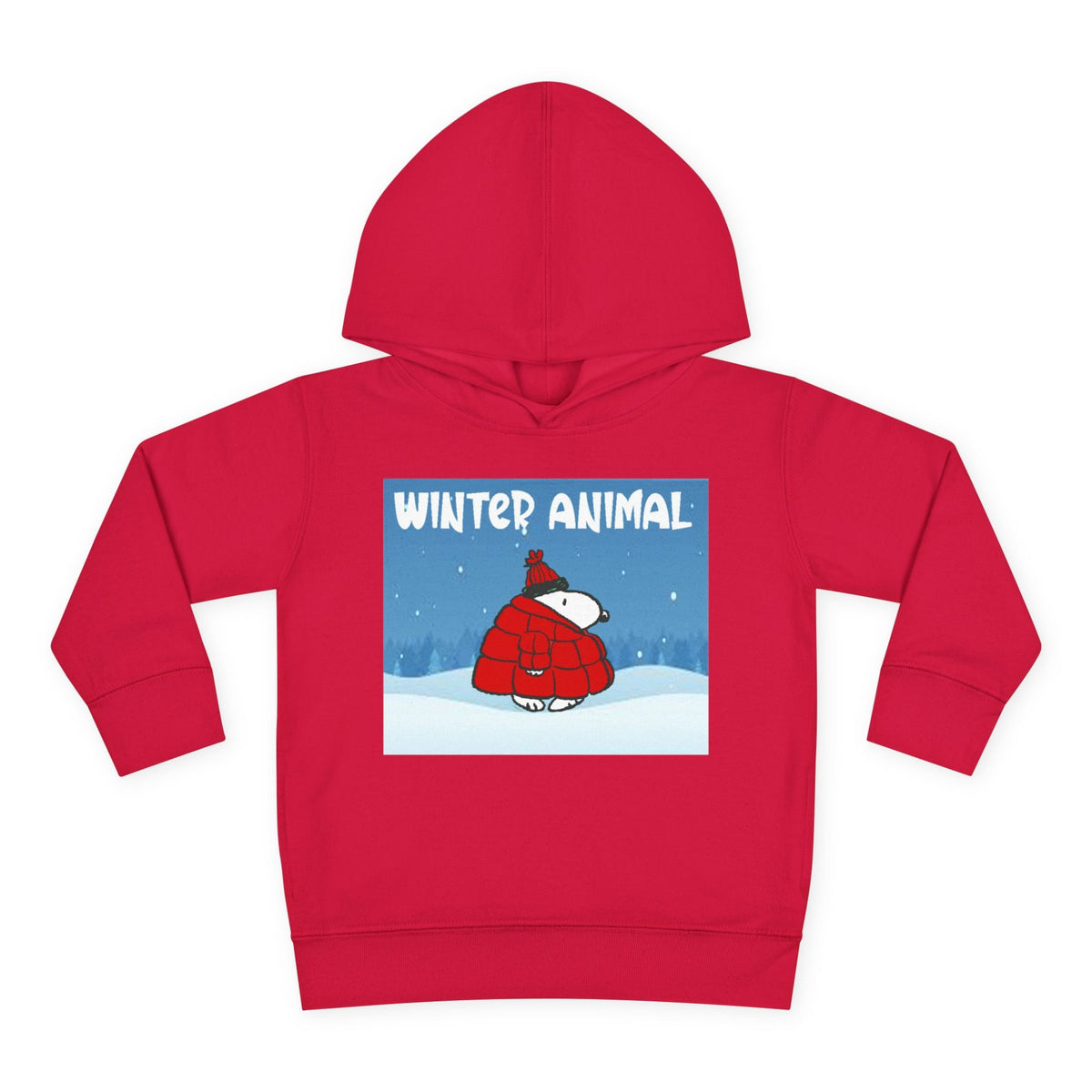 "Winter Animal" Toddler Hoodie Pullover - 314 Originals