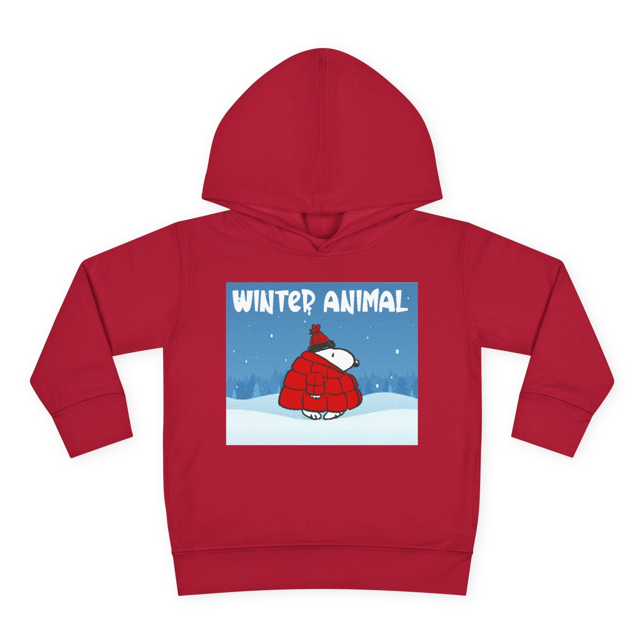 "Winter Animal" Toddler Hoodie Pullover - 314 Originals