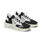 Women's Black Mesh Sneakers — Lightweight Athletic Running Shoes with '314 Originals' Accent - 314 Originals