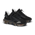Women's Black Mesh Sneakers — Lightweight Athletic Running Shoes with '314 Originals' Accent - 314 Originals