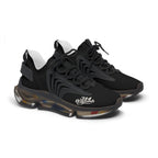 Women's Black Mesh Sneakers — Lightweight Athletic Running Shoes with '314 Originals' Accent - 314 Originals
