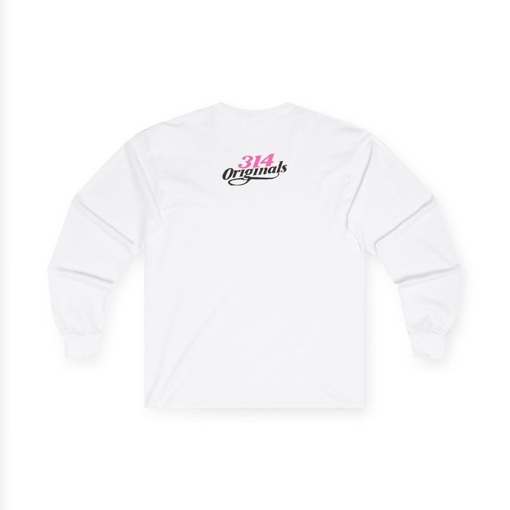 You Love Me Long Sleeve Tee — Valentine's Retro Heart Graphic - 314 Originals