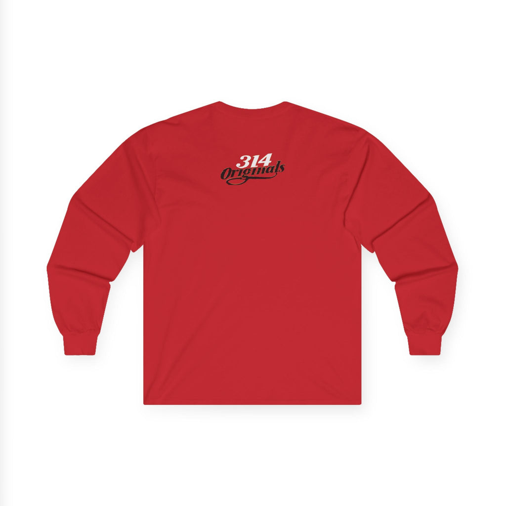 You Love Me Long Sleeve Tee — Valentine's Retro Heart Graphic - 314 Originals