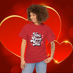 You Love Me Tee — Retro Pink Heart Graphic T-Shirt - 314 Originals