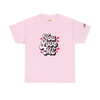 You Love Me Tee — Retro Pink Heart Graphic T-Shirt - 314 Originals