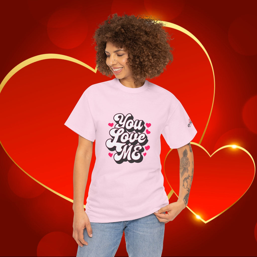 You Love Me Tee — Retro Pink Heart Graphic T-Shirt - 314 Originals