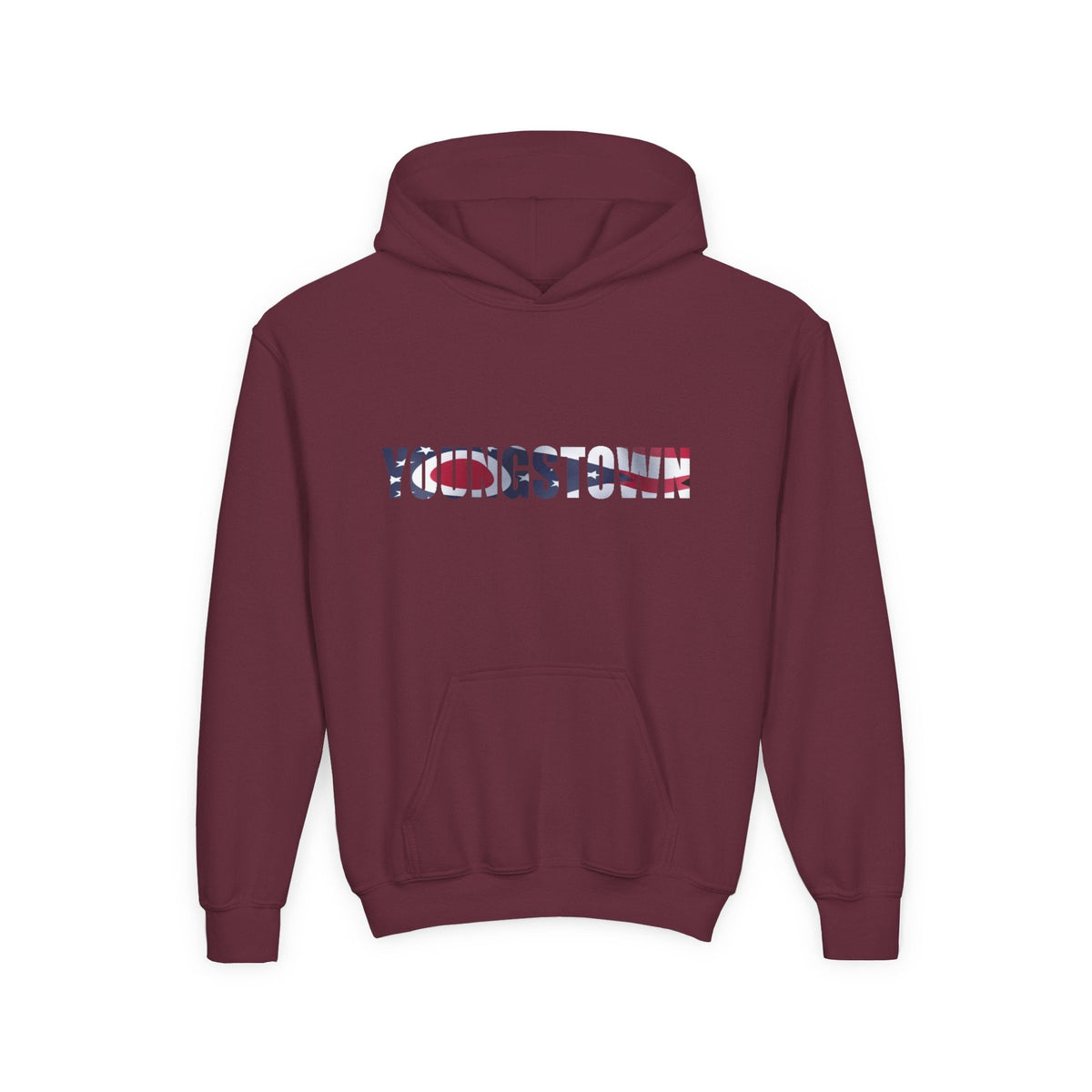 Youngstown Ohio Flag Hoodie — Youth USA Map Pullover - 314 Originals