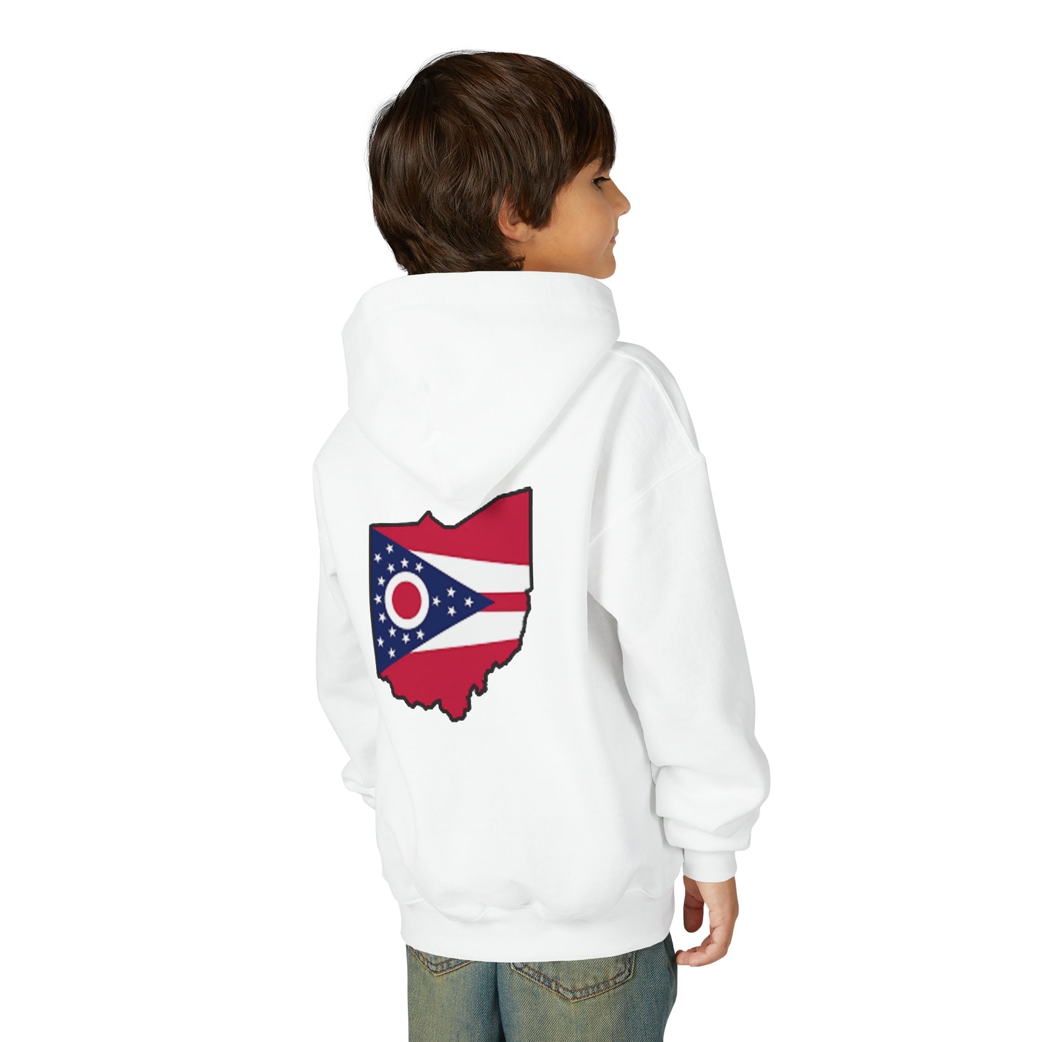 Youngstown Ohio Flag Hoodie — Youth USA Map Pullover - 314 Originals