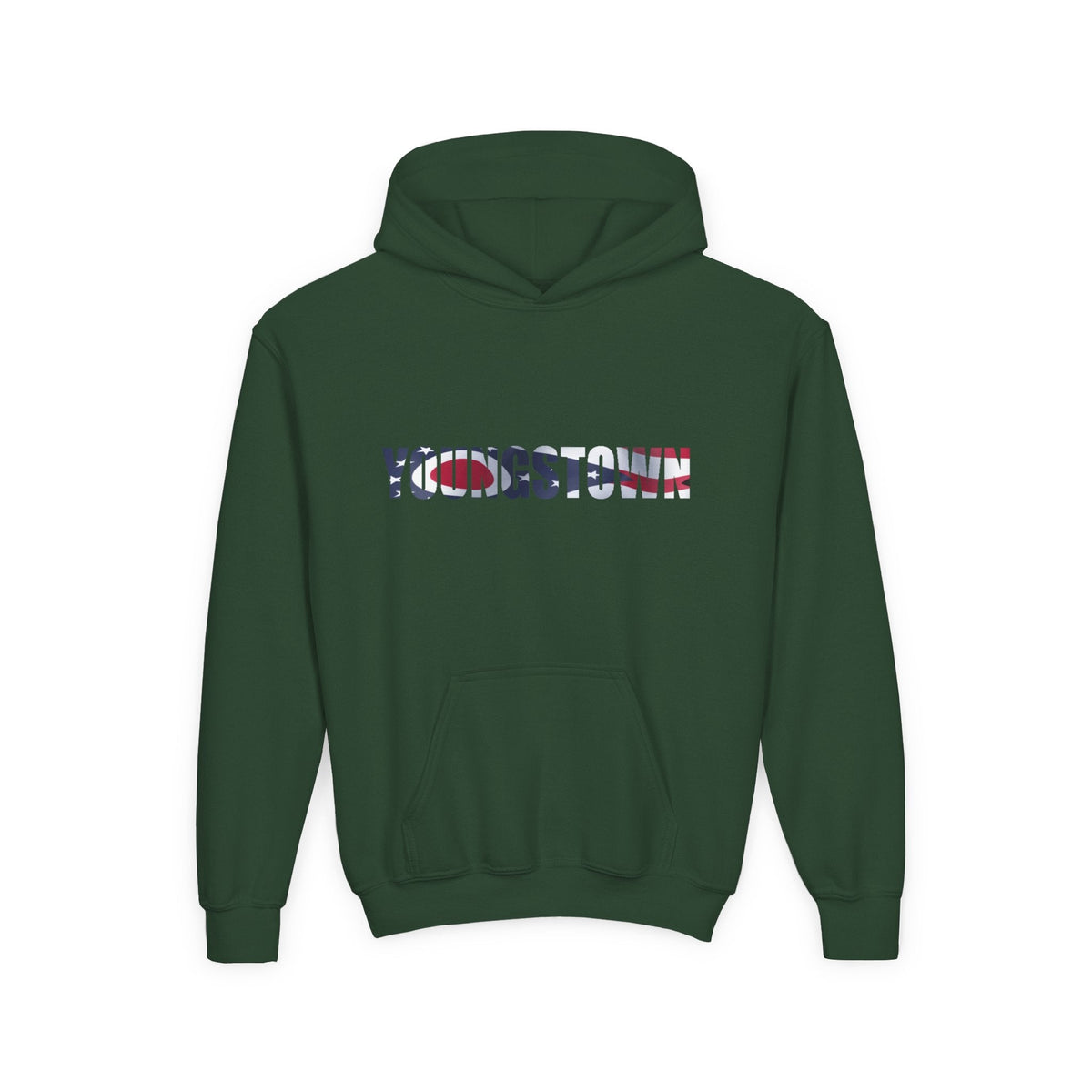 Youngstown Ohio Flag Hoodie — Youth USA Map Pullover - 314 Originals