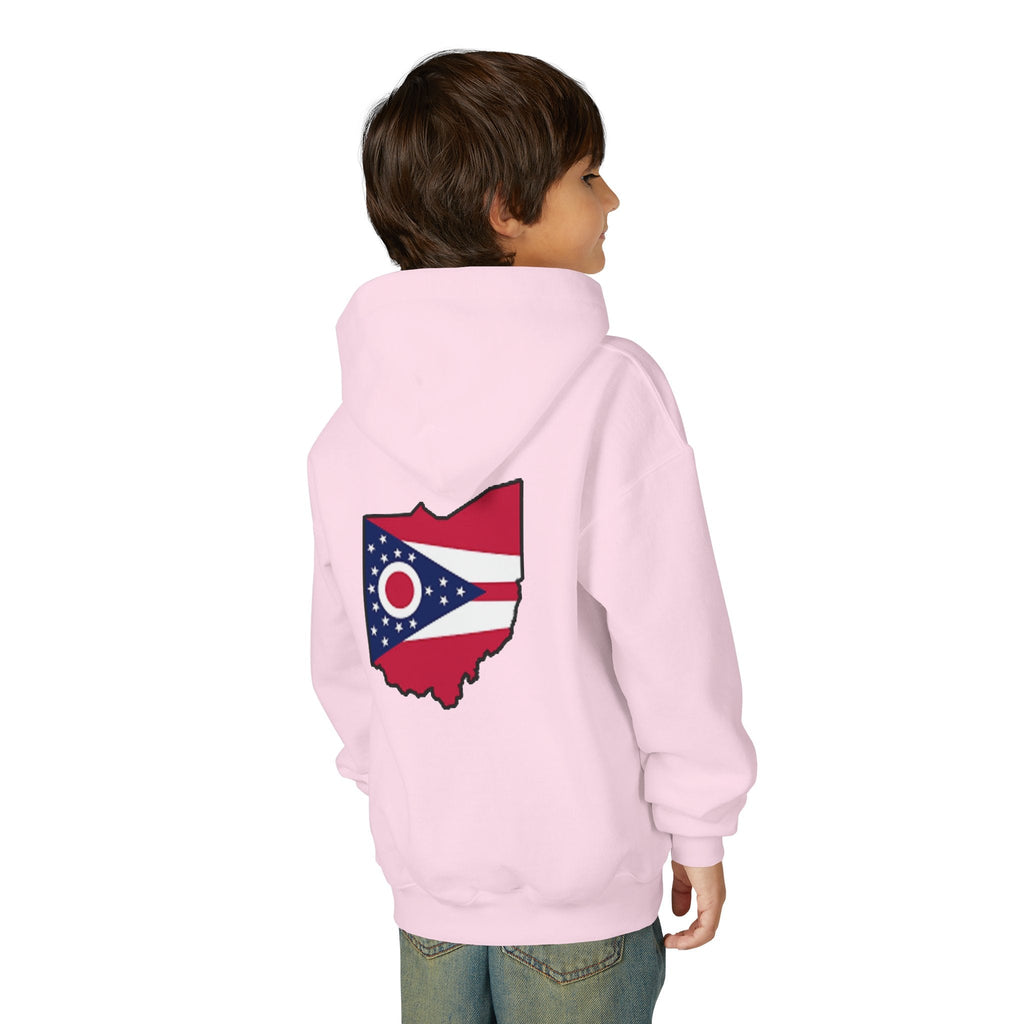 Youngstown Ohio Flag Hoodie — Youth USA Map Pullover - 314 Originals
