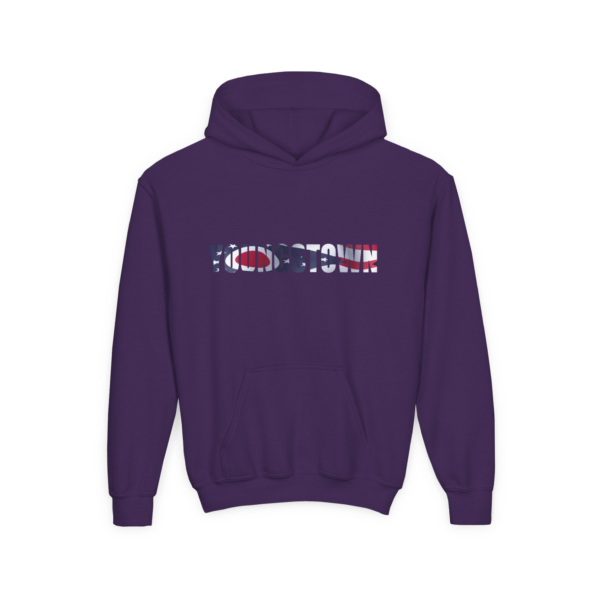 Youngstown Ohio Flag Hoodie — Youth USA Map Pullover - 314 Originals