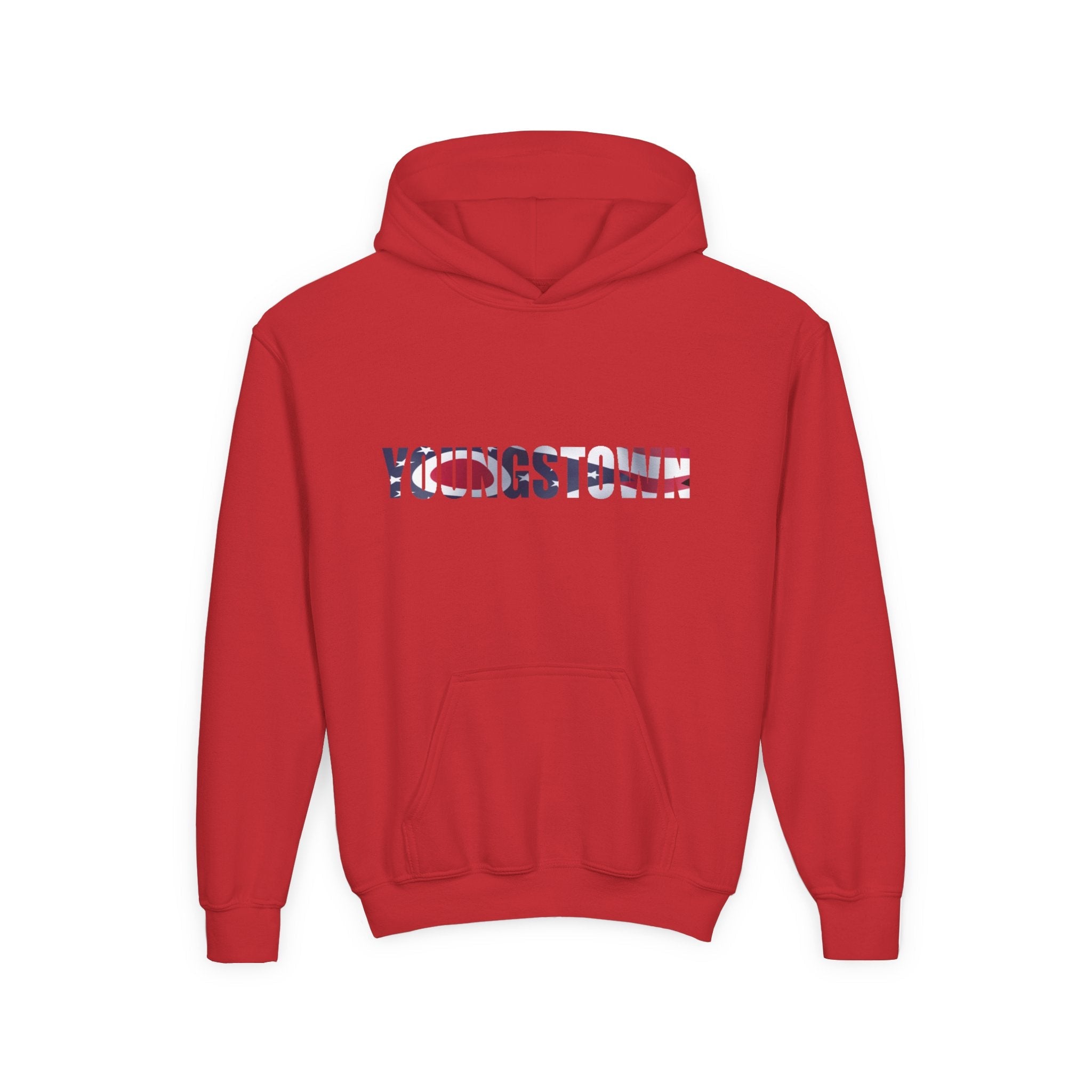Youngstown Ohio Flag Hoodie — Youth USA Map Pullover - 314 Originals
