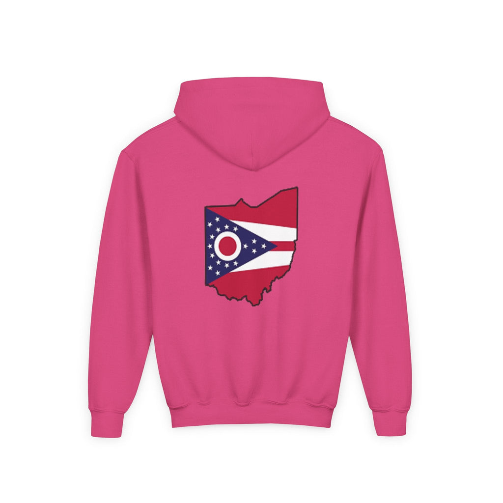 Youngstown Ohio Flag Hoodie — Youth USA Map Pullover - 314 Originals