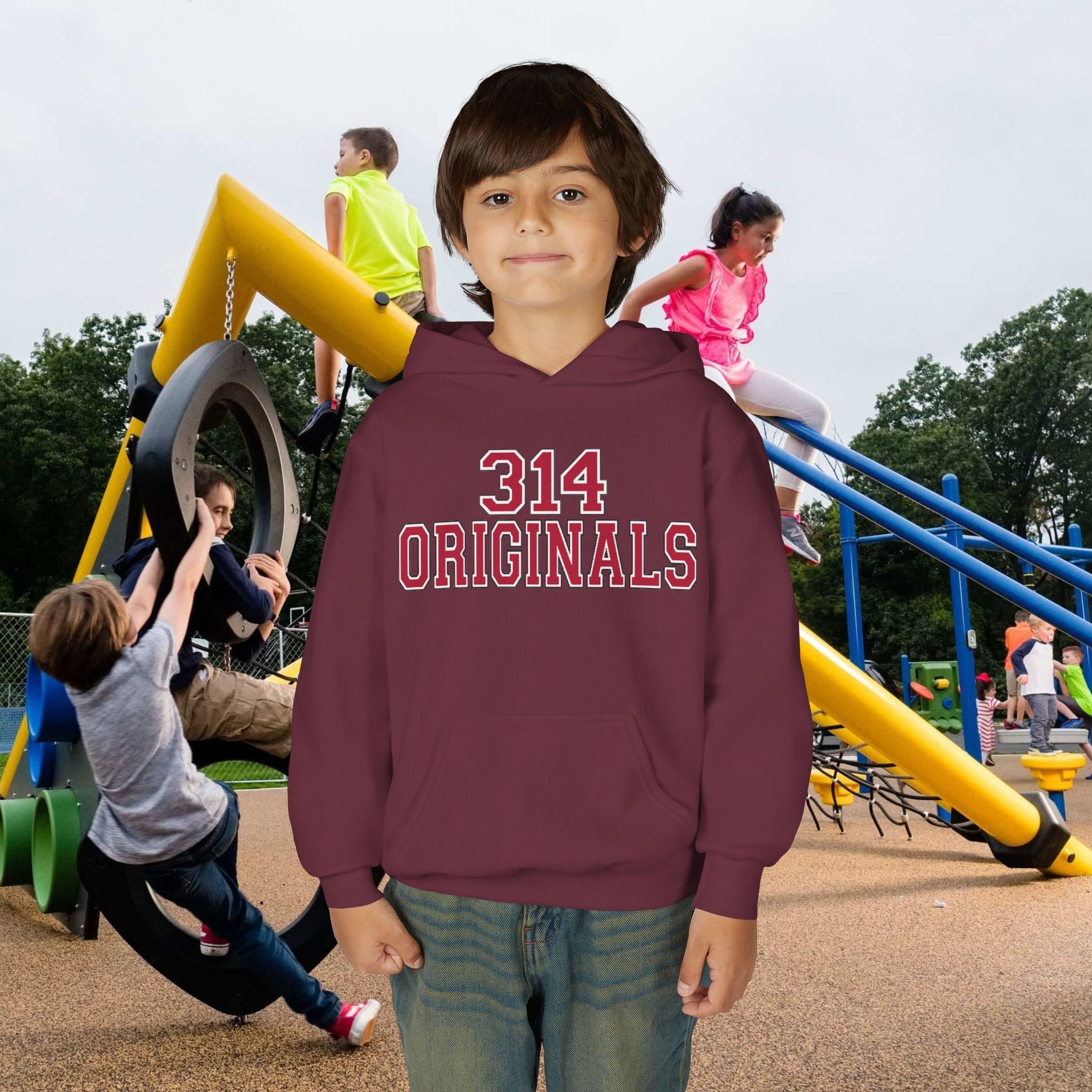 Youth Hoodie — "314 Originals" Athletic Pullover (Est. '24) - 314 Originals