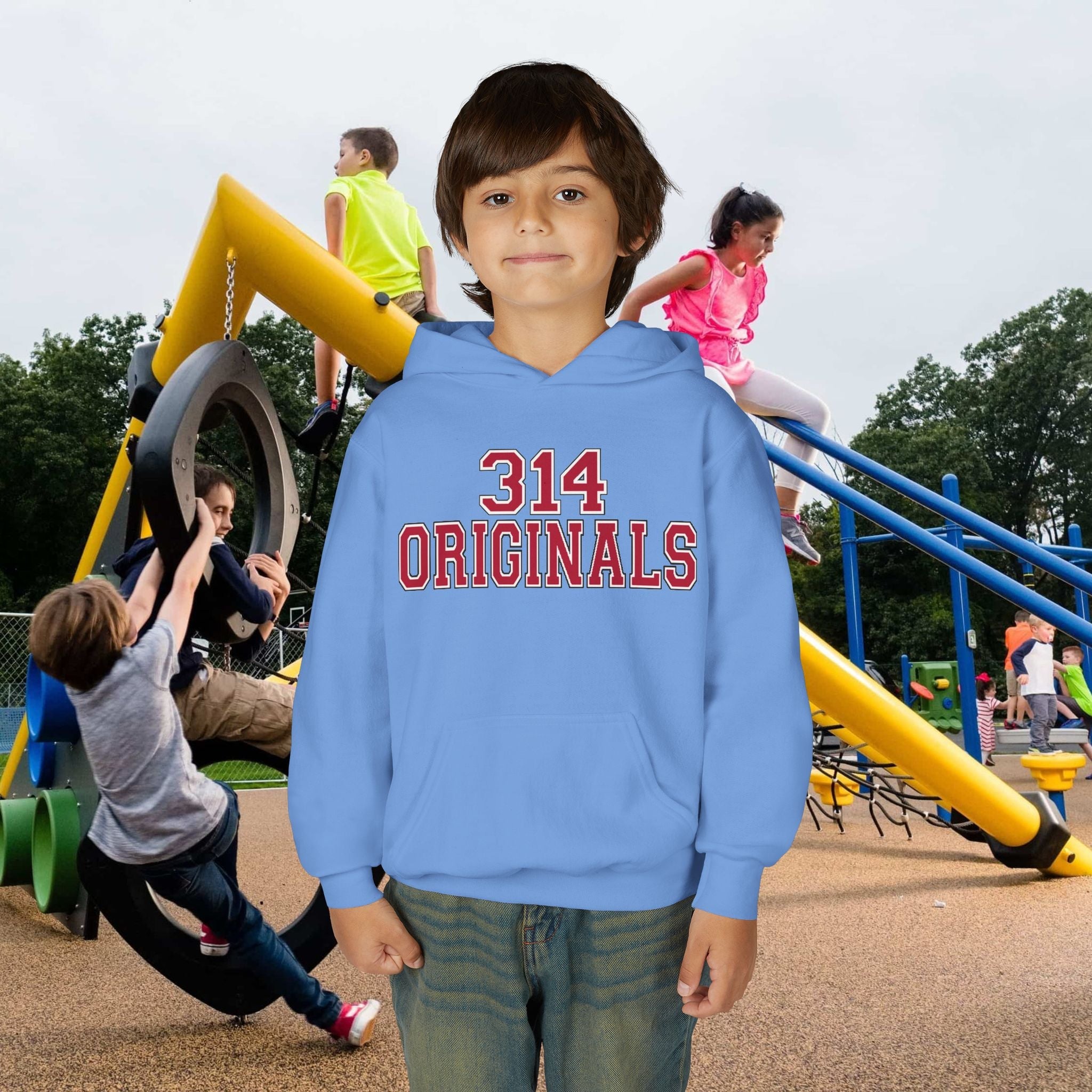 Youth Hoodie — "314 Originals" Athletic Pullover (Est. '24) - 314 Originals