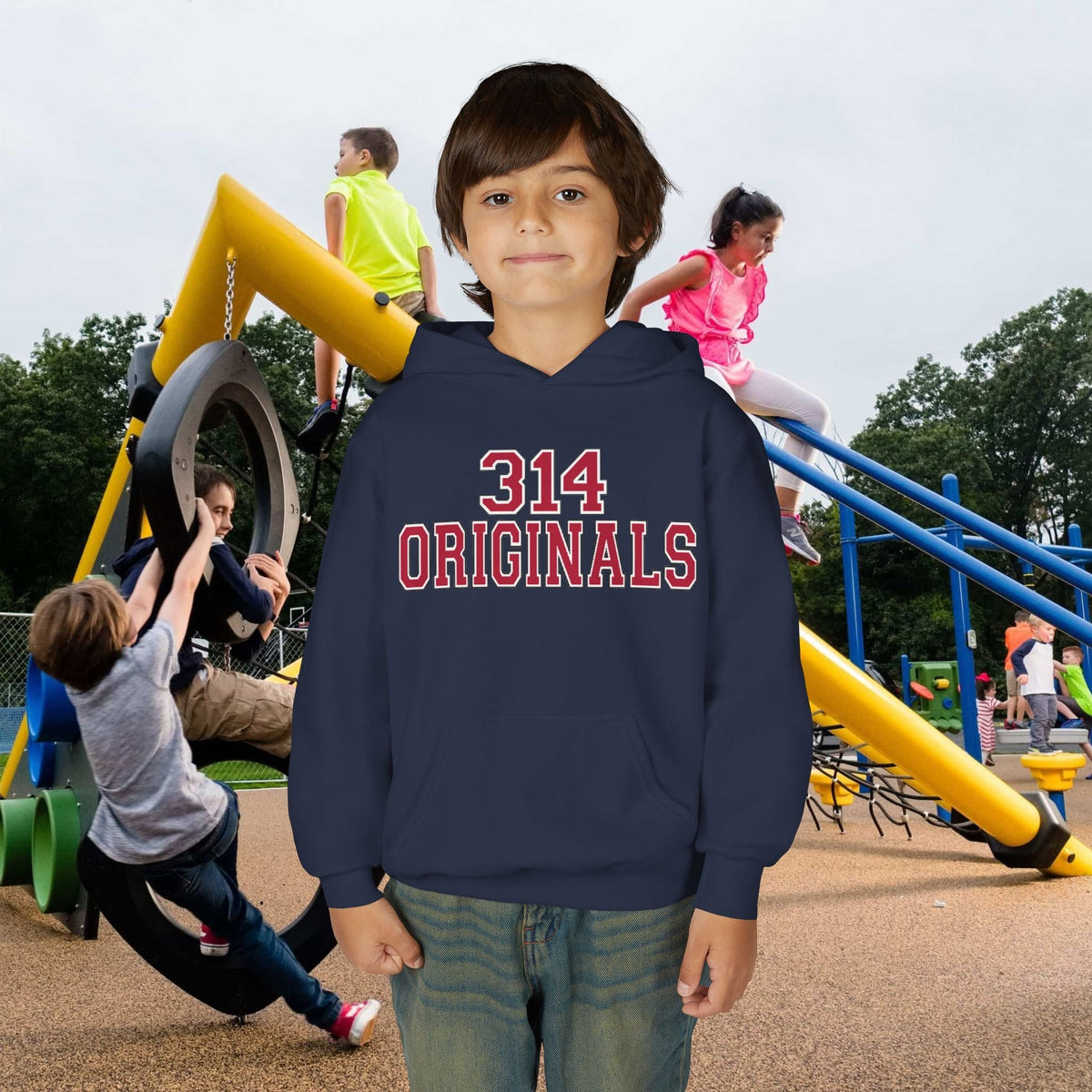 Youth Hoodie — "314 Originals" Athletic Pullover (Est. '24) - 314 Originals