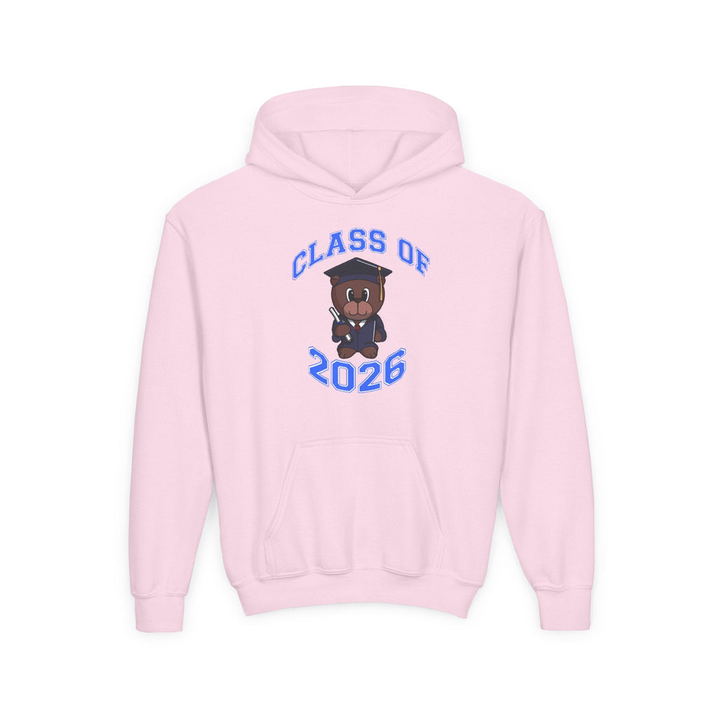 Youth Hoodie - 'Class of 2026' Graduation Bear Hoodie with '314 Originals' Back Print - 314 Originals