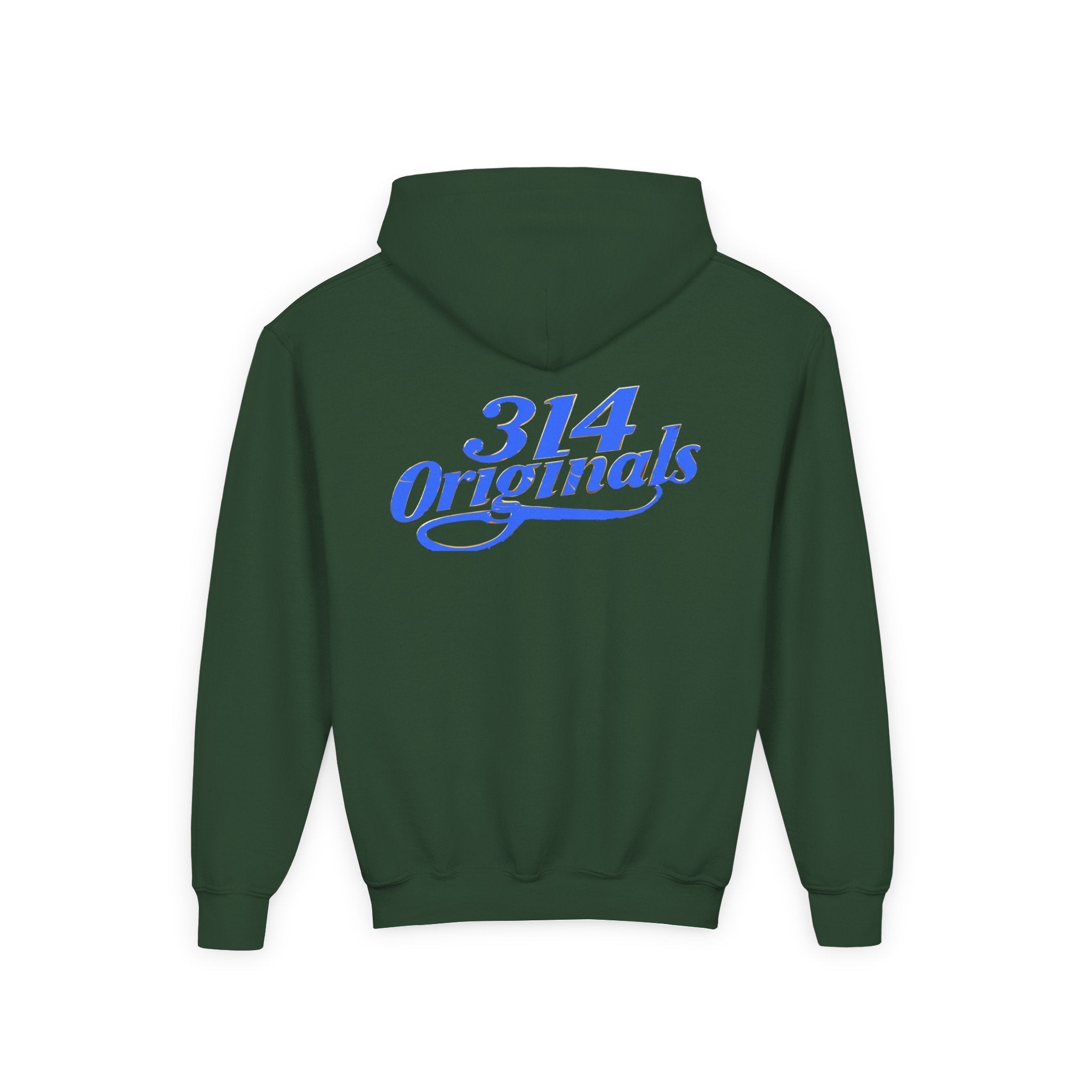 Youth Hoodie - 'Class of 2026' Graduation Bear Hoodie with '314 Originals' Back Print - 314 Originals