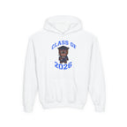 Youth Hoodie - 'Class of 2026' Graduation Bear Hoodie with '314 Originals' Back Print - 314 Originals