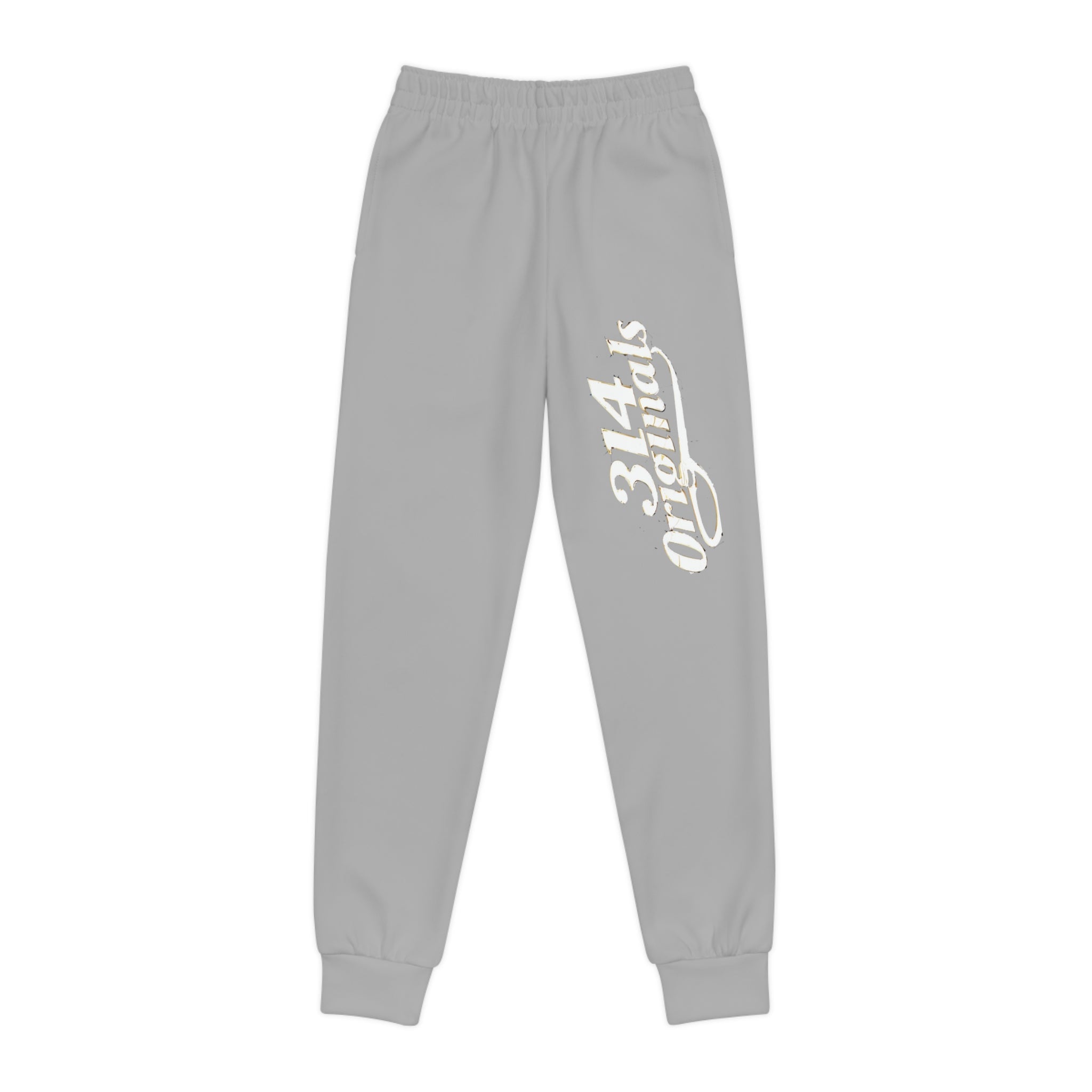 Youth Joggers with 314 Originals Side Graphic — Kids Athletic Sweatpants - 314 Originals