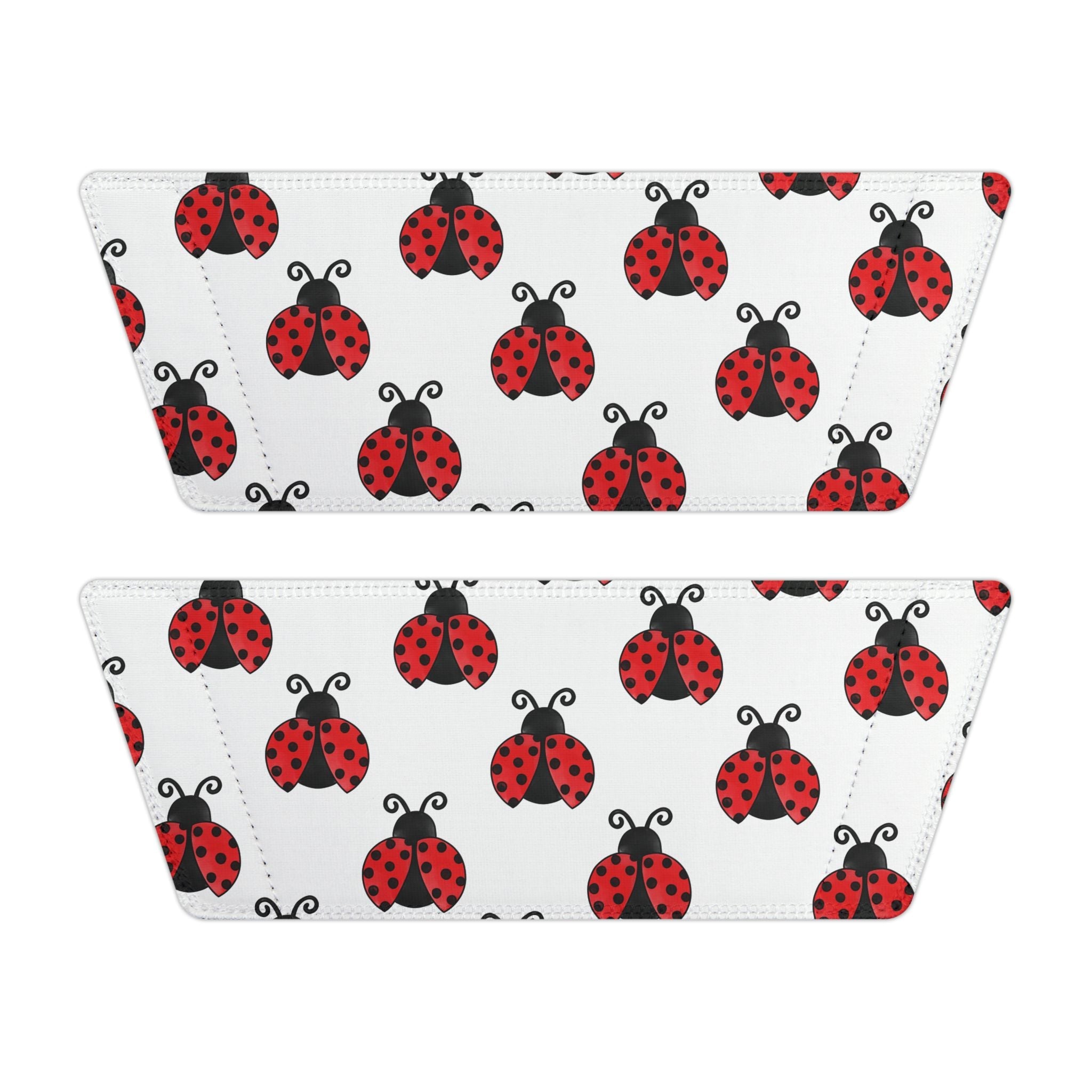Youth Ladybug Slide Sandals — Removable Strap Cute Red Ladybug Pattern - 314 Originals