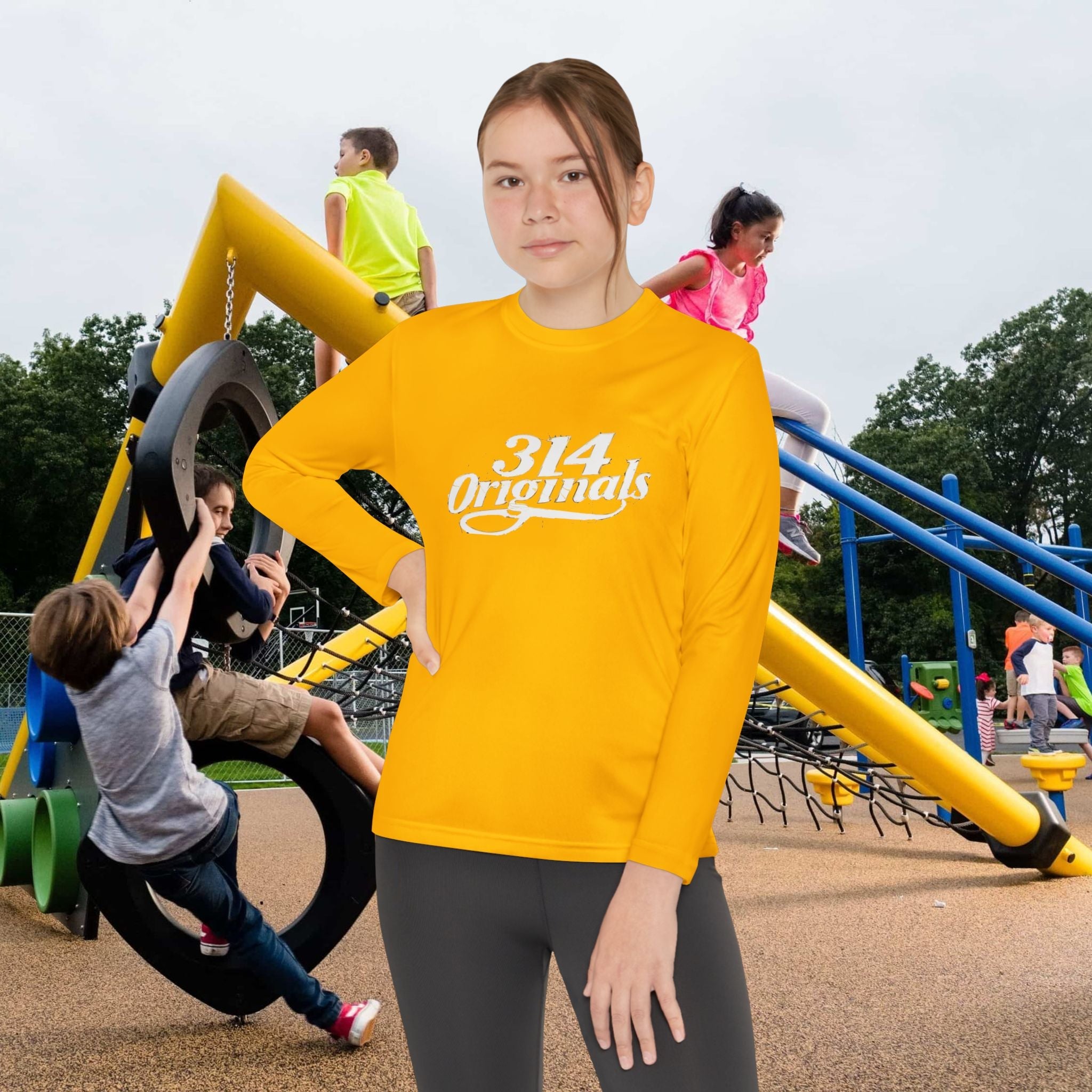 Youth Long Sleeve Tee — "314 Originals" Graphic - 314 Originals