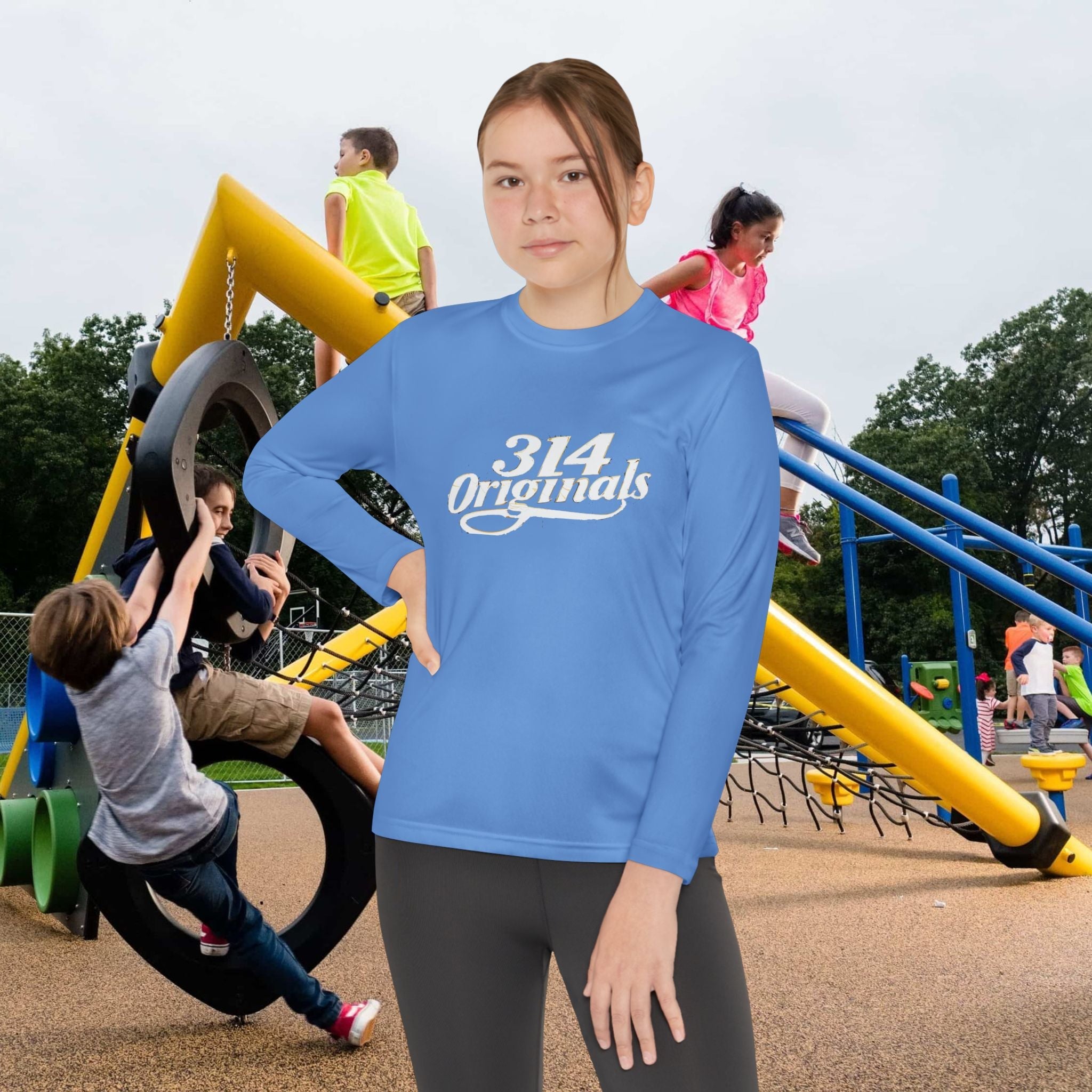 Youth Long Sleeve Tee — "314 Originals" Graphic - 314 Originals