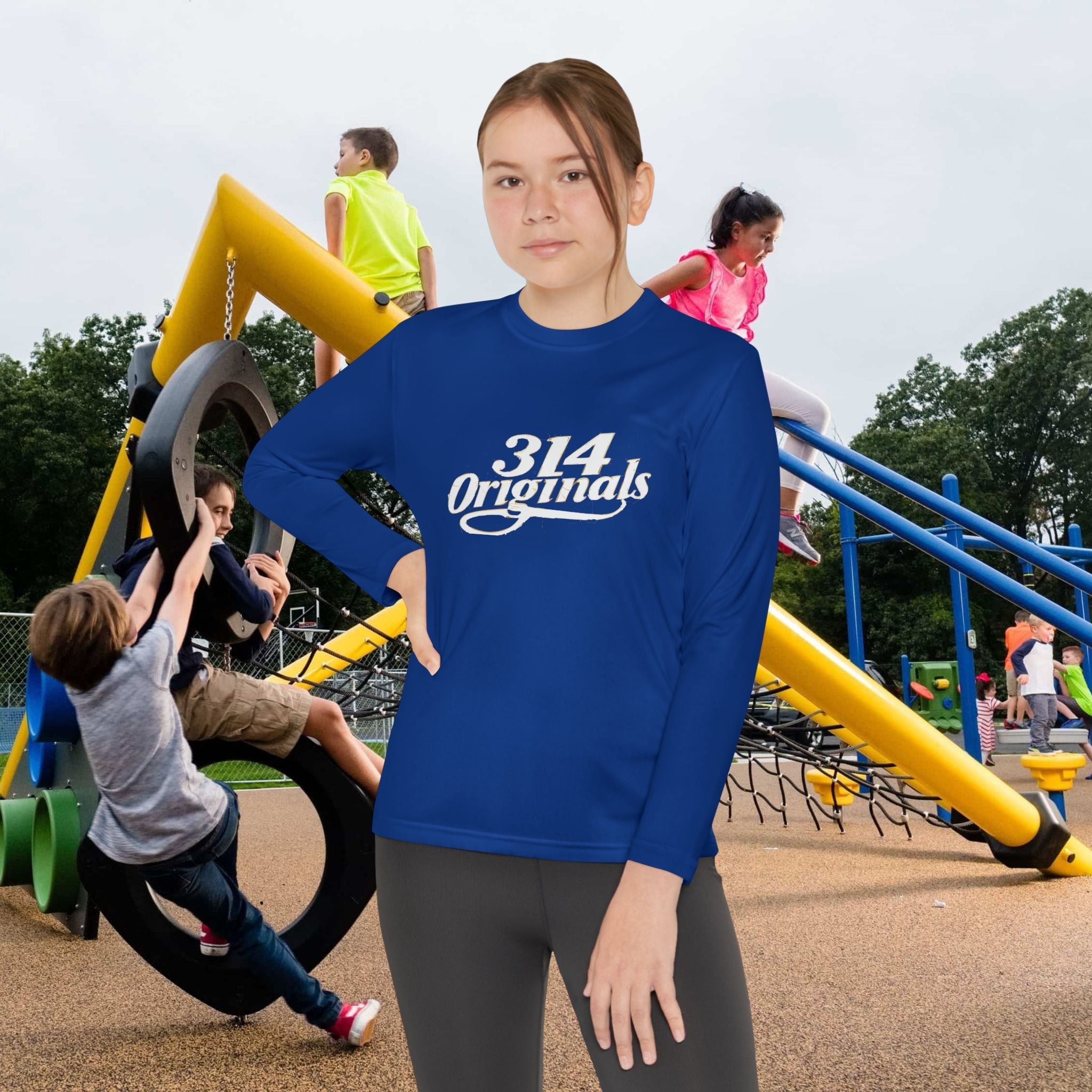 Youth Long Sleeve Tee — "314 Originals" Graphic - 314 Originals